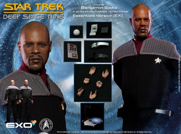 Star Trek The Next Generation: Captain Benjamin Sisko Essential 1/6 Action Figure - Exo-6