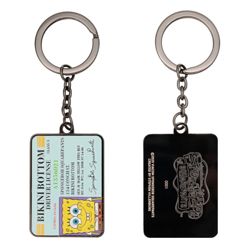 SpongeBob Squarepants Keychain Driver License Limited Edition 1