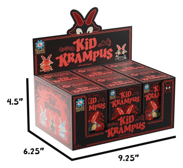Kid Krampus Mini Figures S1 8 cm Blind Box Display (6) 2