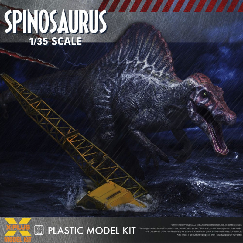 Jurassic Park III Plastic Model Kit 1/35 Spinosaurus 41 cm 5