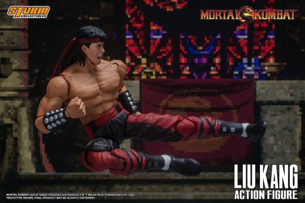 Mortal Kombat: Liu Kang 1/12 Action Figure - Storm Collectibles