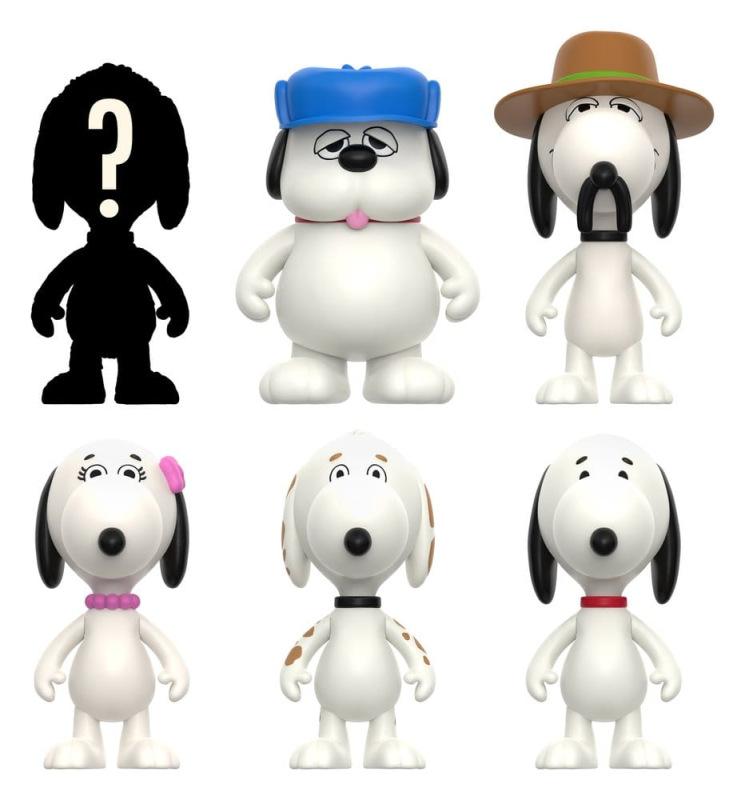 Peanuts ReAction Action Figures Snoopy's Siblings Wave 10 Blind Box 10 cm Display (12) 2