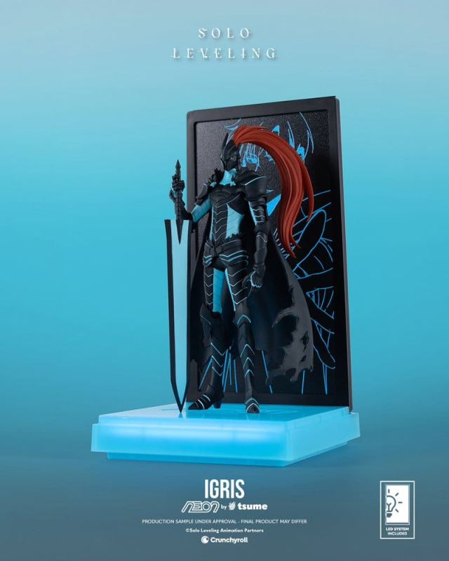 Solo Leveling Neon Figure 1/9 Igris 20 cm 6