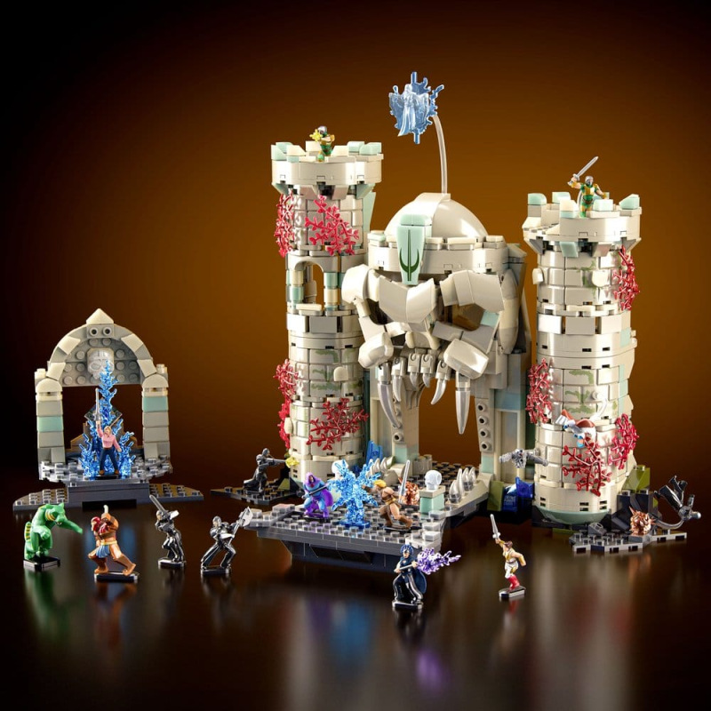 Masters of the Universe Mattel Brick Shop Construction Set Castle Grayskull 6