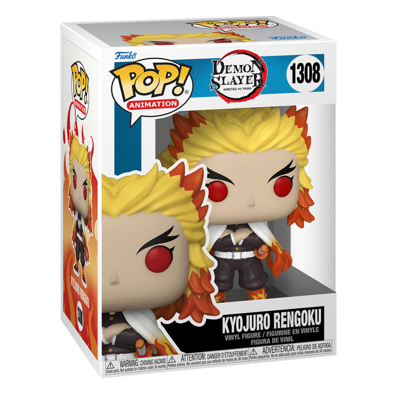 Demon Slayer POP! Animation Vinyl Figure Rengoku 9 cm 1