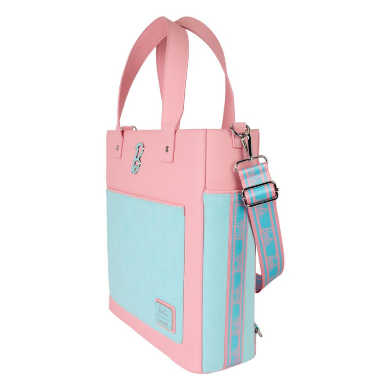 Mattel Classic by Loungefly Canvas Tote Bag Barbie Convertible 1