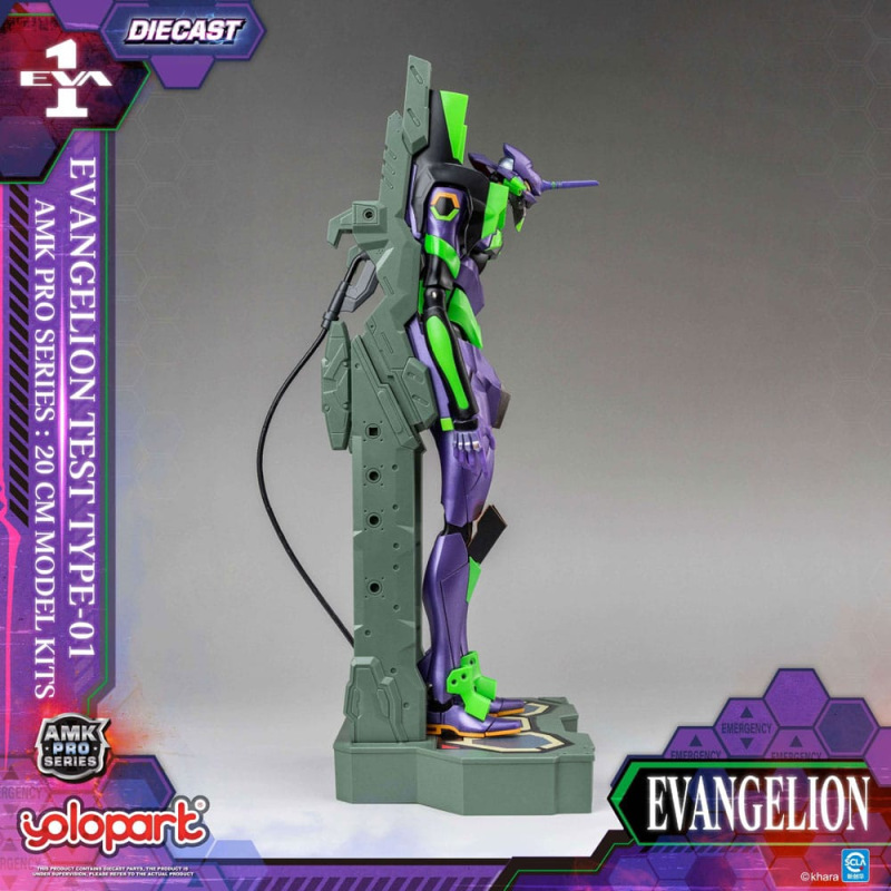 Neon Genesis Evangelion AMK Pro Series Plastic Model Kit Eva-01 Test Type 20 cm 8