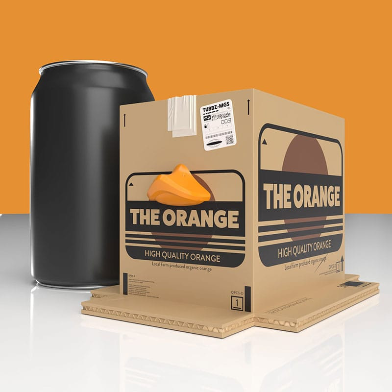Metal Gear Solid Tubbz PVC Figure The Orange Box Boxed Edition 10 cm 5
