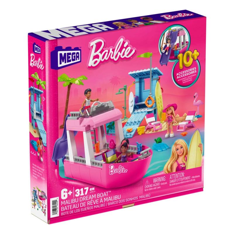Barbie MEGA Construction Set Malibu Dream Boat