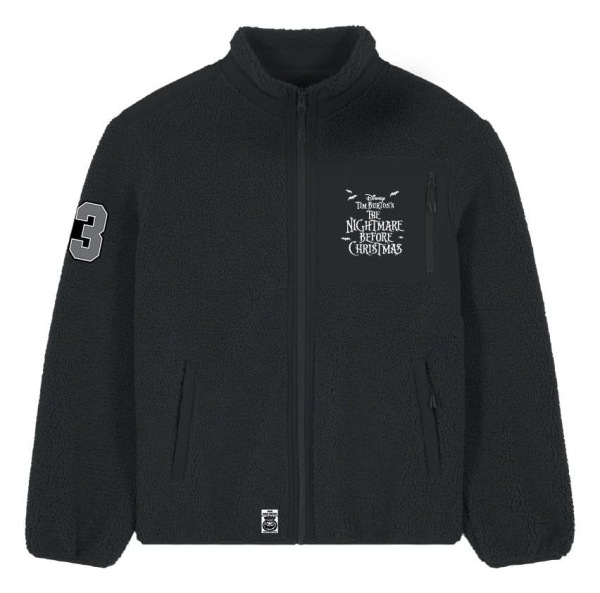 The Nightmare Before Christmas Jack Skellington Sherpa Jacket Size XL 1