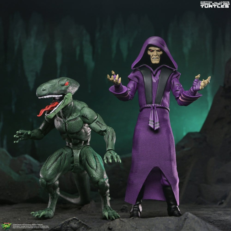 Teenage Mutant Ninja Turtles (Mirage Comics) Action Figure 2-Pack Daimyo Orkai & Raptor 18 cm 3