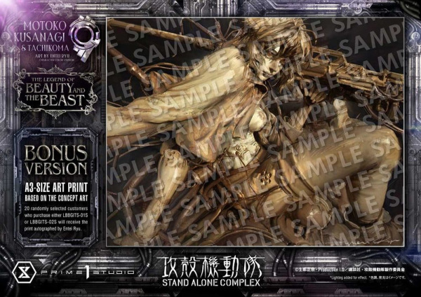 Ghost in the Shell Stand Alone Complex The Legend of Beauty and the Beast Statue 1/4 Motoko Kusanagi 2