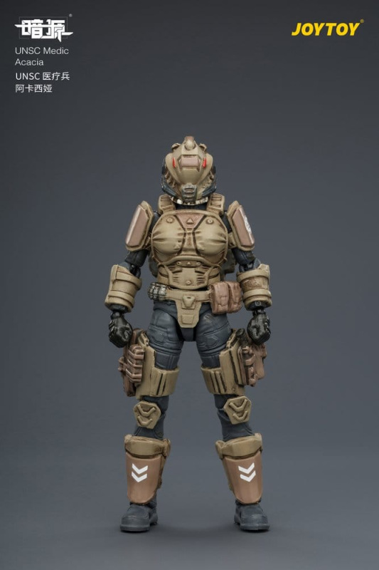 Dark Source UNSC Action Figure Medic Acacia 8 cm 7