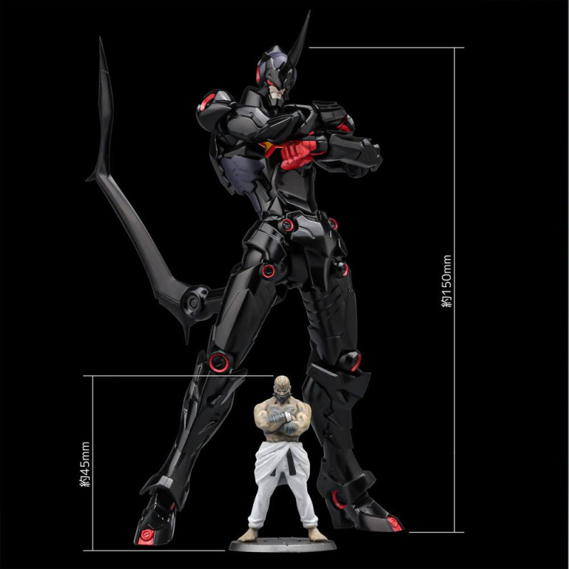 Gurren Lagann PLAIOBOT Plastic Model Kit Lazengann 15 cm 3