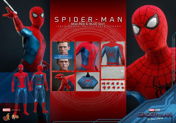 Spider-Man No Way Home: Spider-Man 1/6  Movie Masterpiece Action Figure - Hot Toys