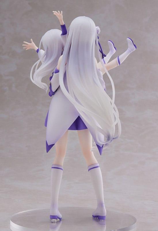 Re:Zero Starting Life in Another World PVC Statue 1/7 Emilia & Childhood Emilia 24 cm