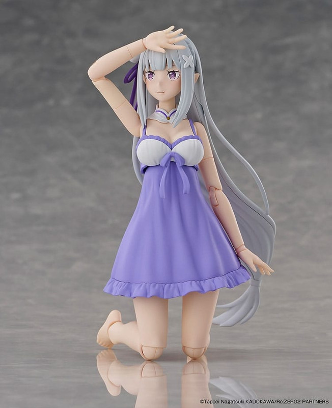 Re:Zero Starting Life in Another World Plastic Model Kit Emilia DX Ver. 16 cm 6