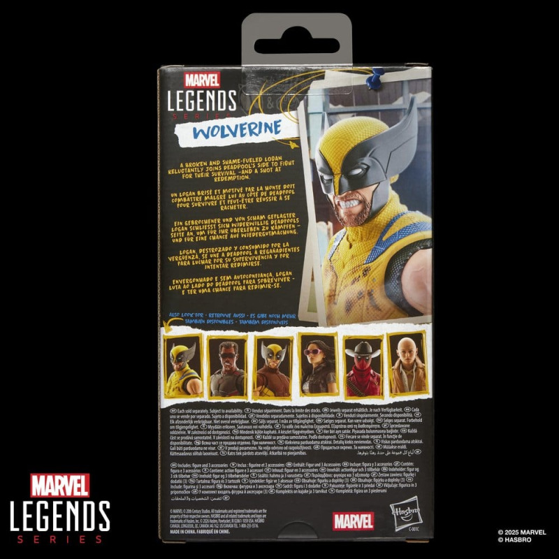 Deadpool & Wolverine Marvel Legends Action Figure Wolverine 15 cm 12