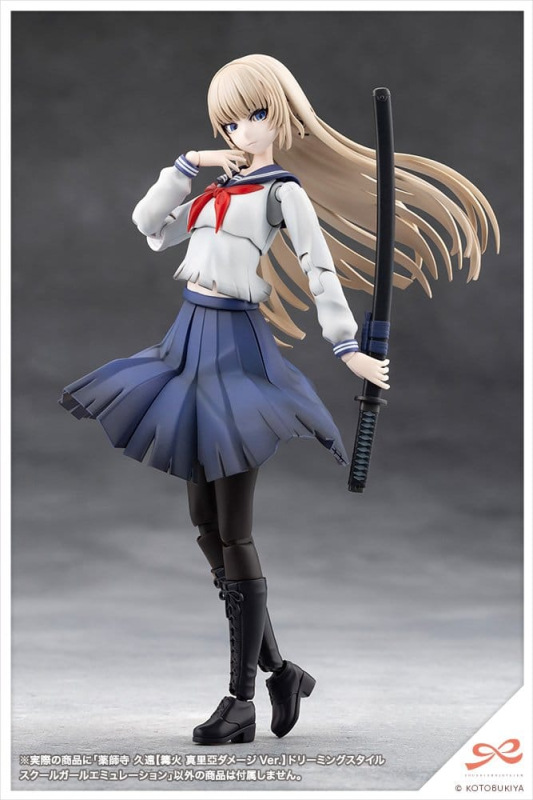Sousai Shojo Teien Plastic Model 1/10 Kuon Yakushiji Maria Kagaribi Damage Ver. School Girl Emulatio 13