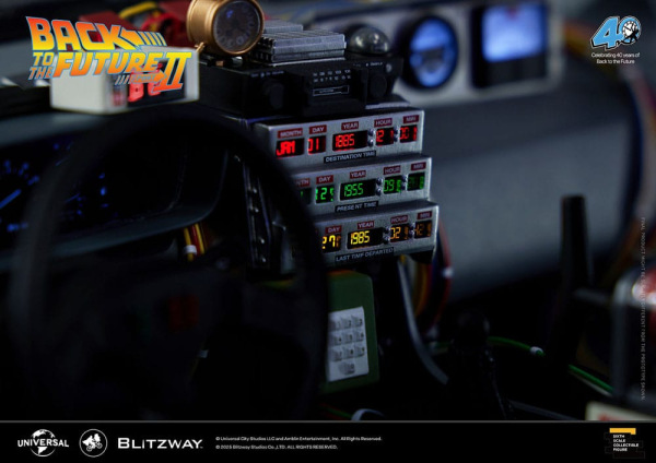Back to the Future II Premium UMS vehicle 1/6 Time Machine 74 cm 12