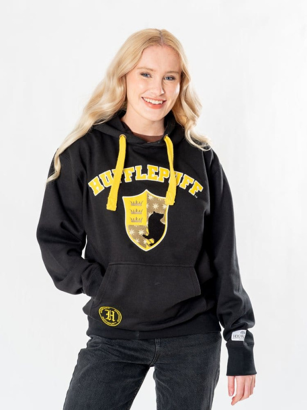 Harry Potter Hooded Sweater Hufflepuff Deluxe 4