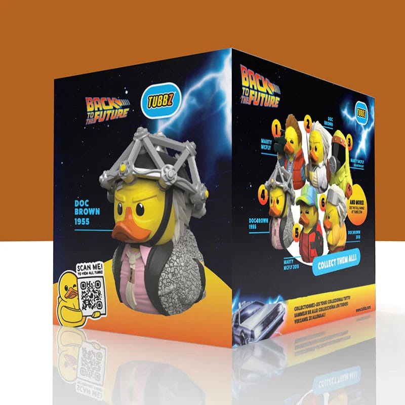 Back To The Future Tubbz PVC Figure Doc Brown 1950s Boxed Edition 10 cm 2