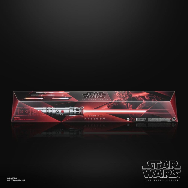 Star Wars: Maul - Shadow Lord Black Series Replica Force FX Elite Lightsaber Maul 1