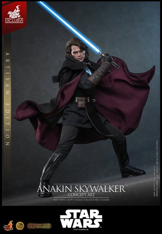 Star Wars Episode III: Revenge Of The Sith Movie Masterpiece Action Figure 1/6 Anakin Skywalker (Con 3