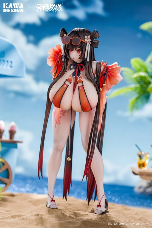 Daiblos Core PVC Figure 1/6 Maree Rouge Rakubai no Utage 25 cm 7