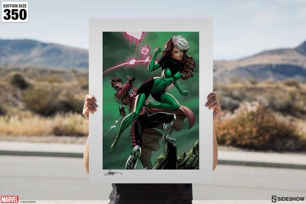 Marvel: Uncanny X-Men: Rogue & Gambit - Art Print 46 x 61 cm - unframed - Sideshow