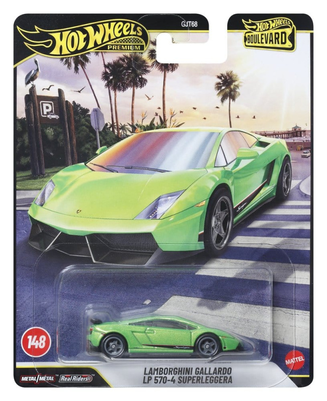 Hot Wheels Premium Die-Cast Vehicles 1/64 Boulevard 978G Assortment (10) 11