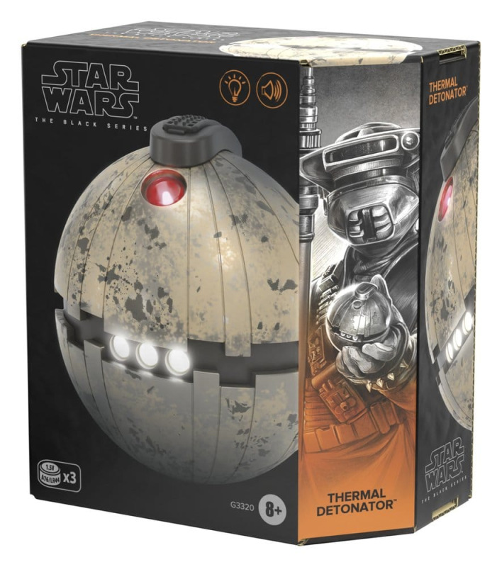 Star Wars Episode VI Black Series Electronic Thermal Detonator 6