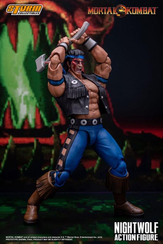 Mortal Kombat: Nightwolf 1/12 Action Figure - Storm Collectibles