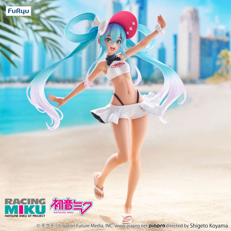 Hatsune Miku GT Project Trio-Try-iT PVC Statue Racing Miku 2024 Summer Holiday Ver. 23 cm 7