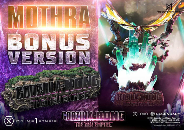 Godzilla x Kong: The New Empire Ultimate Diorama Masterline Series Statue Mothra Bonus Version 113 c 2