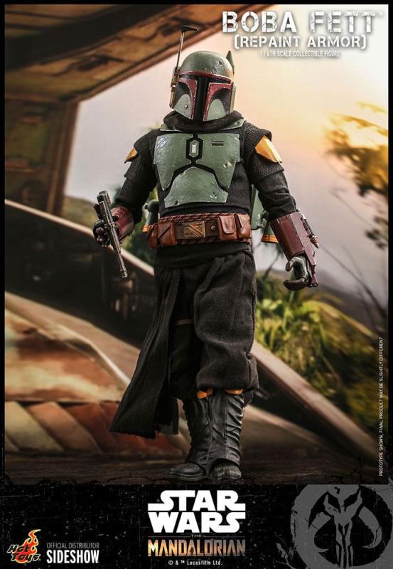 Star Wars The Mandalorian Action Figure 1/6 Boba Fett (Repaint Armor) 30 cm 6