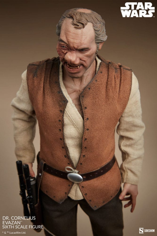 Star Wars Episode IV Scum & Villainy Action Figure 1/6 Doctor Cornelius Evazan 30 cm 12