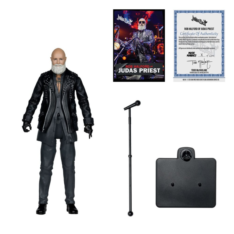 Judas Priest Music Maniacs Heavy Metal Action Figure Rob Halford 15 cm 1