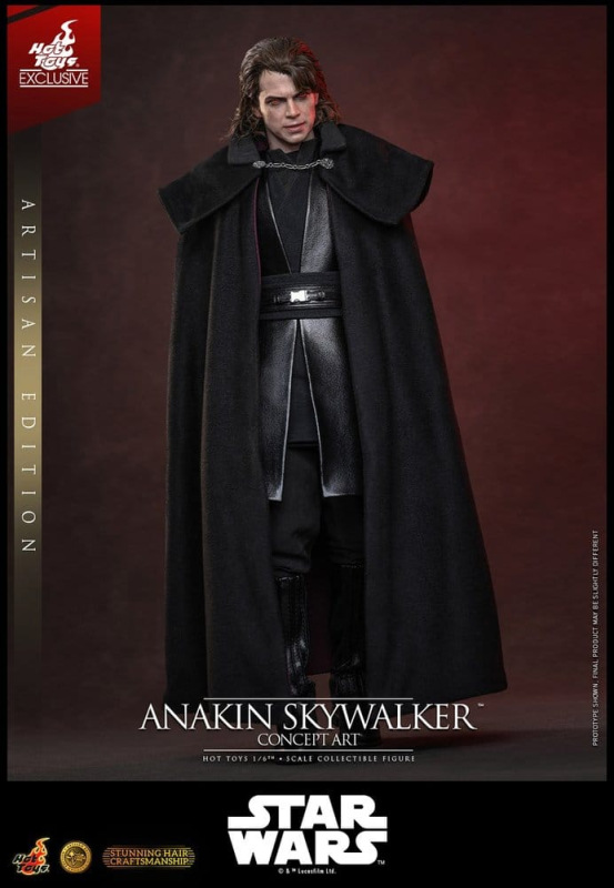 Star Wars Episode III: Revenge Of The Sith Movie Masterpiece Action Figure 1/6 Anakin Skywalker (Con 12