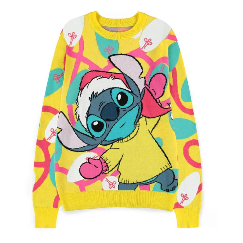 Lilo & Stitch Sweatshirt Christmas Jumper Stitch Size S