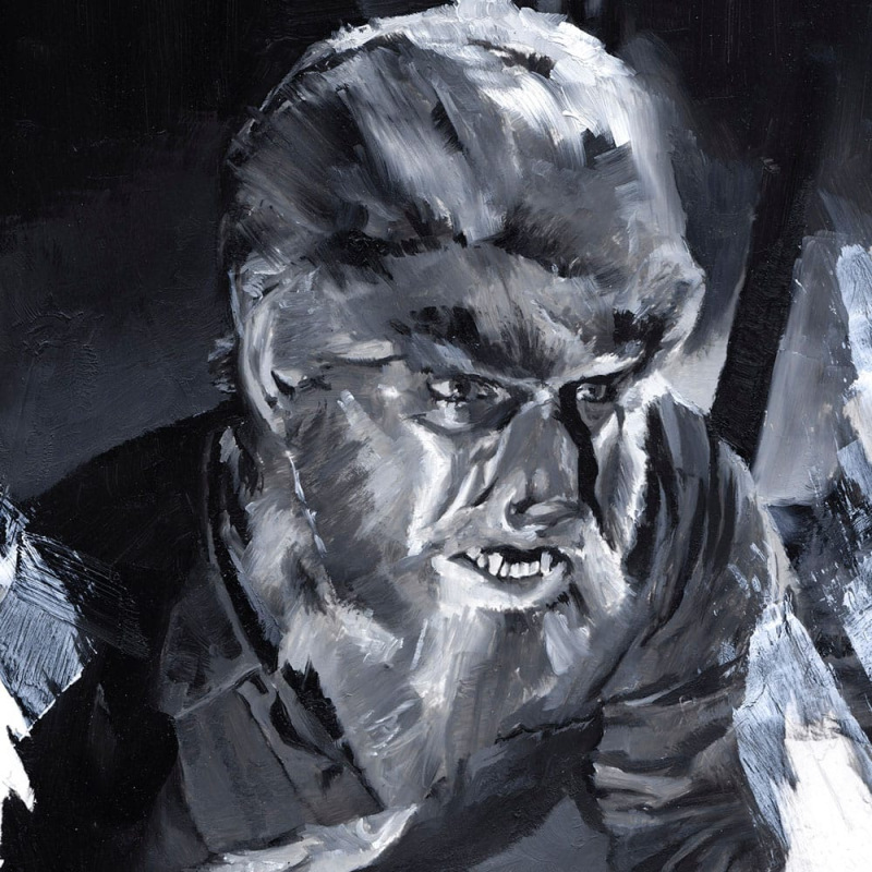 The Wolf Man Art Print The Wolf Man by Chris Valentine 41 x 31 cm - unframed 2