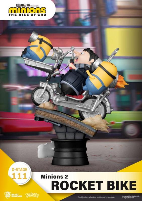 Minions 2: Rocket Bike 15 cm D-Stage PVC Diorama - Beast Kingdom Toys