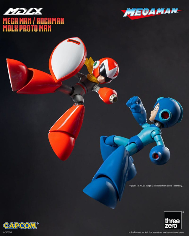 Mega Man MDLX Action Figure Rockman / Mega Man Proto Man 10 cm 11