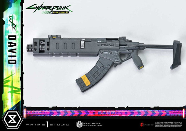 Cyberpunk: Edgerunners Real Elite Masterline Series Statue 1/4 David Deluxe Bonus Version 58 cm 4