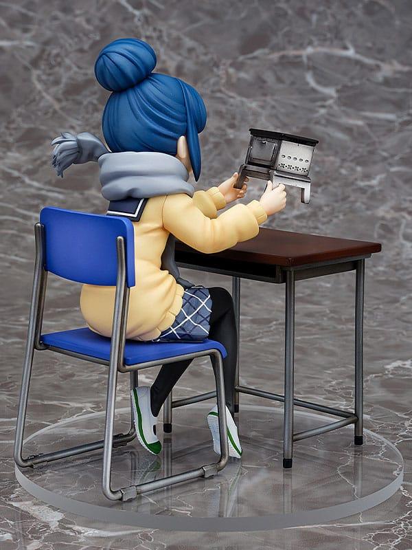 Laid-Back Camp PVC Statue 1/7 Rin Shima: Look What I Bought Ver. 14 cm 4