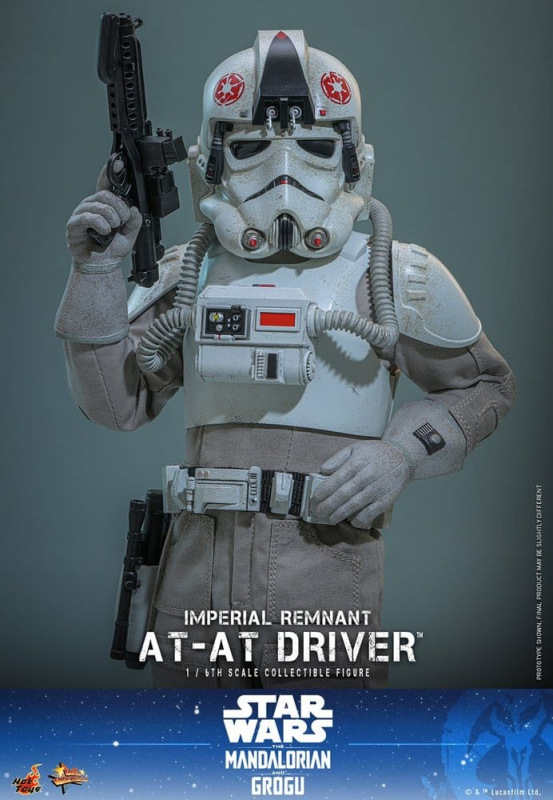 Star Wars Movie Masterpiece Action Figure 1/6 Imperial Remnant AT-AT Driver 30 cm 5