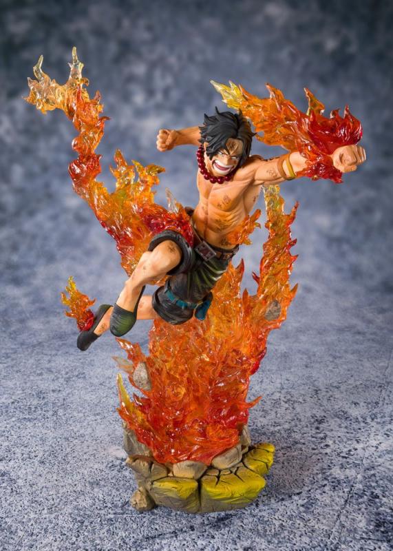 One Piece FiguartsZERO PVC Statue Portgas D. Ace -Commander of the 2nd Division- 20 cm