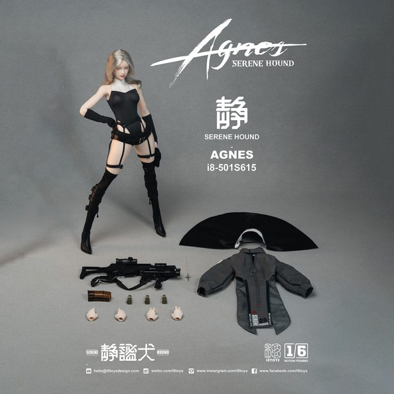 Original Character Action Figure 1/6 Serene Hound "Agnes" 30 cm 14
