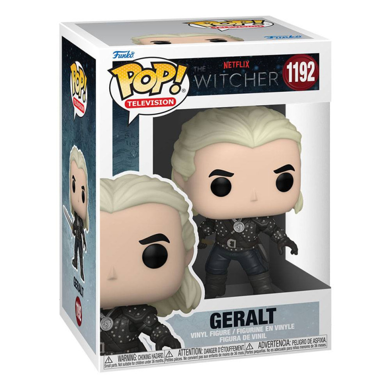 The Witcher POP! TV Vinyl Figur Geralt 9 cm (carton of 6) 1