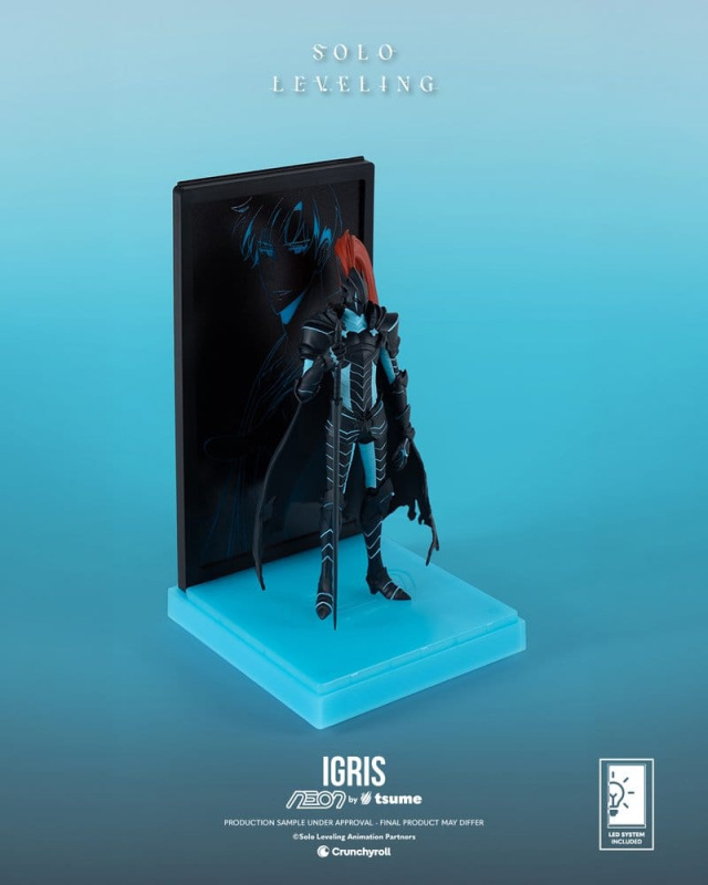 Solo Leveling Neon Figure 1/9 Igris 20 cm 8